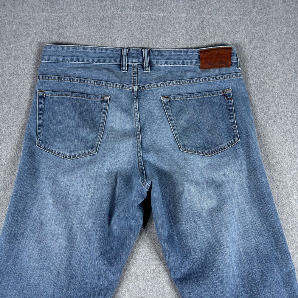 Tommy Bahama Jeans Mens 36x32 Blue Straight Leg Authentic Denim Pants